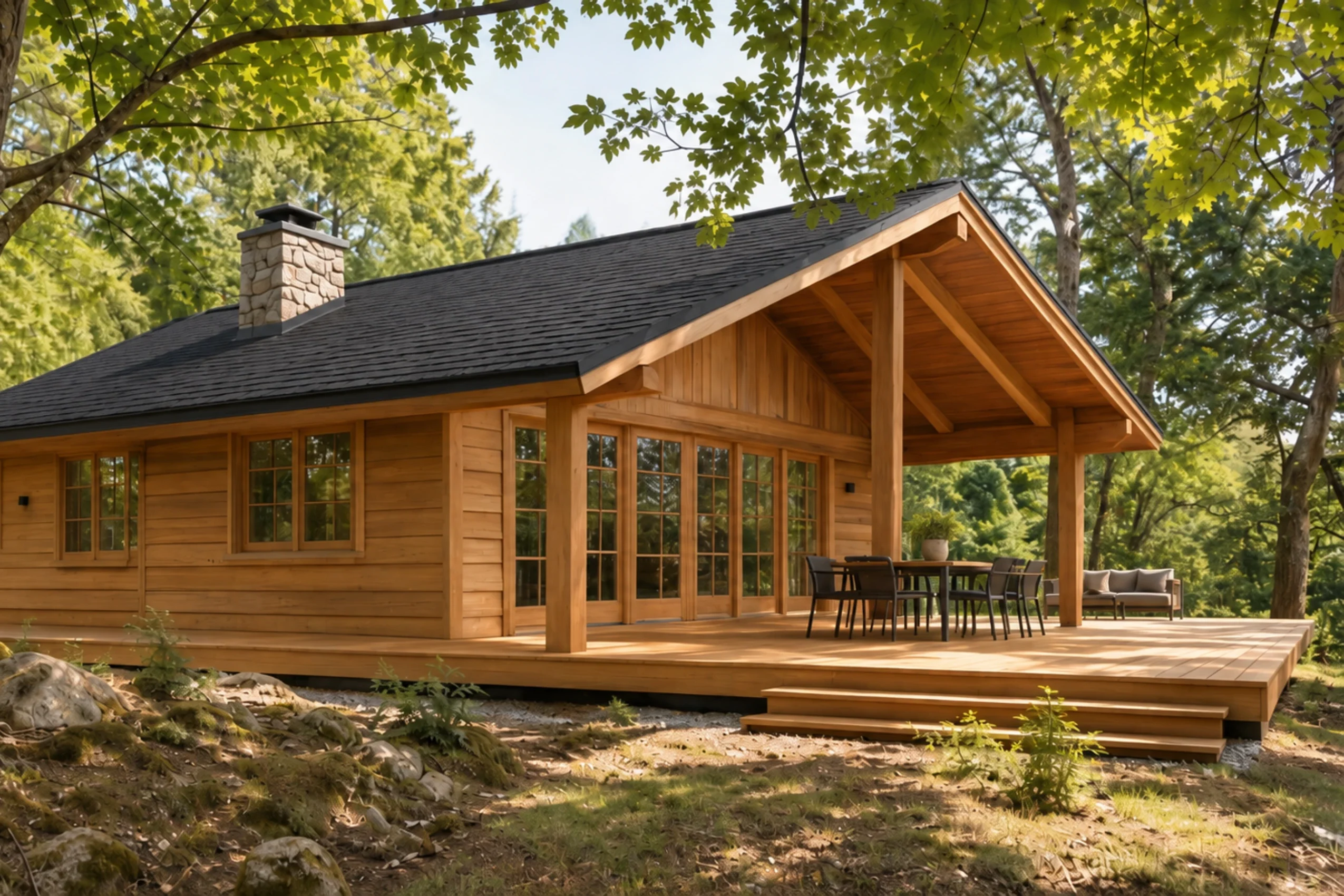 Constructeur de bungalow en bois en Occitanie 1 Chalet en bois Otalik