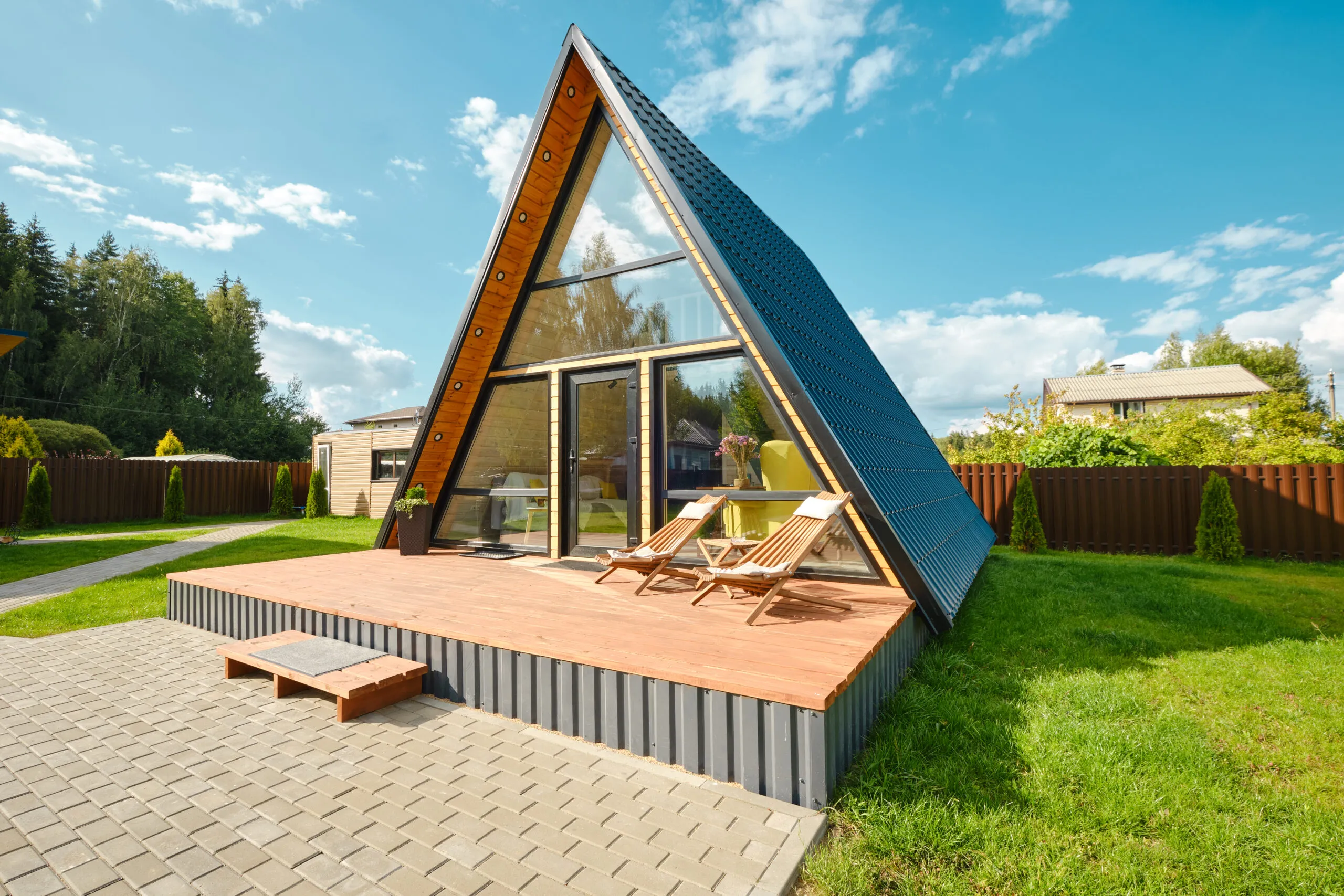 Constructeur de bungalow en bois en Occitanie 2 Otalik chalet en bois en construction A